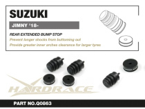 Suzuki JIMNY 18- Bakre Förlängda Bumpstops - 4Delar/Set Hardrace